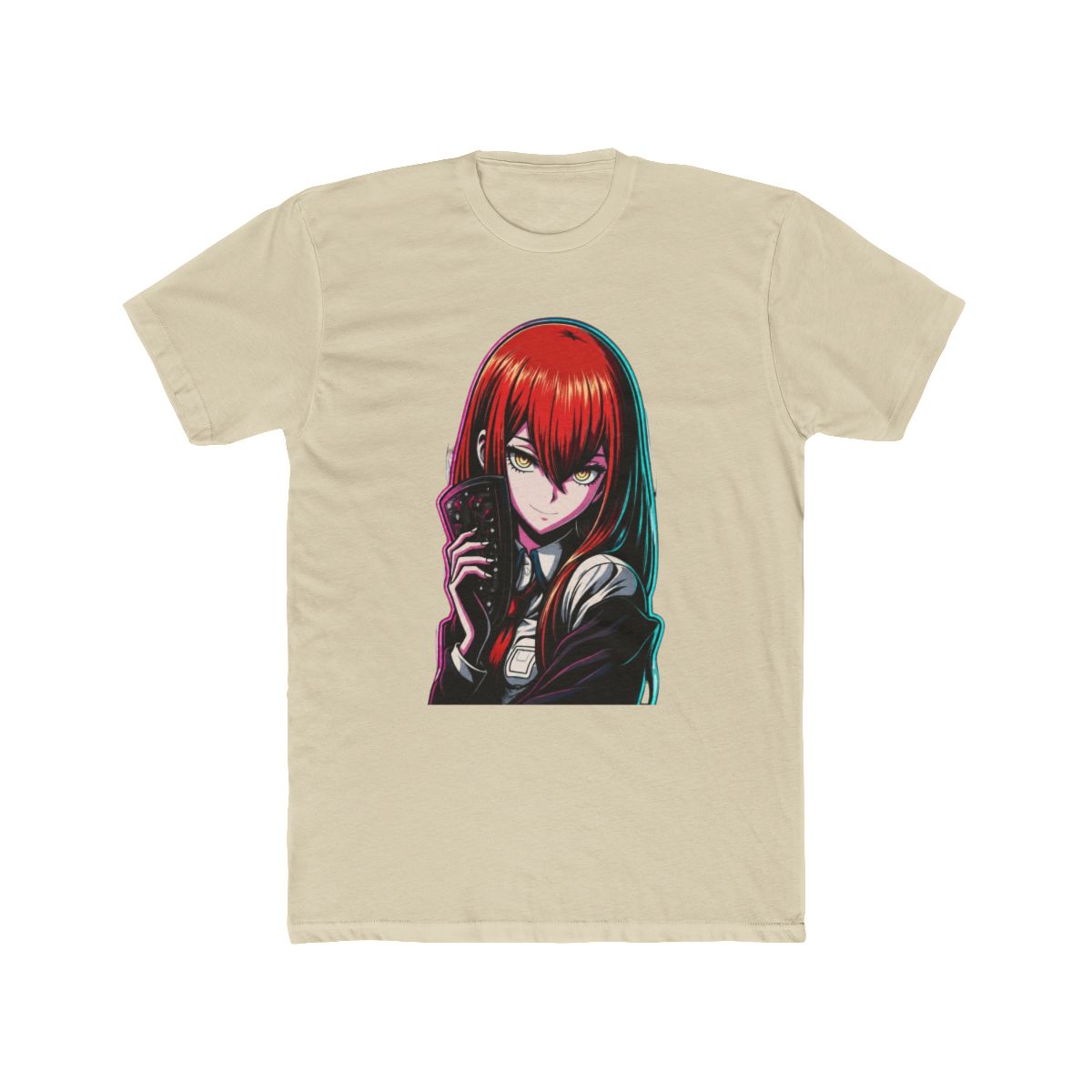 Kurisu Makise Confident Smile Fan Art T Shirt | Steins;Gate - alternate angle 4, merchandise