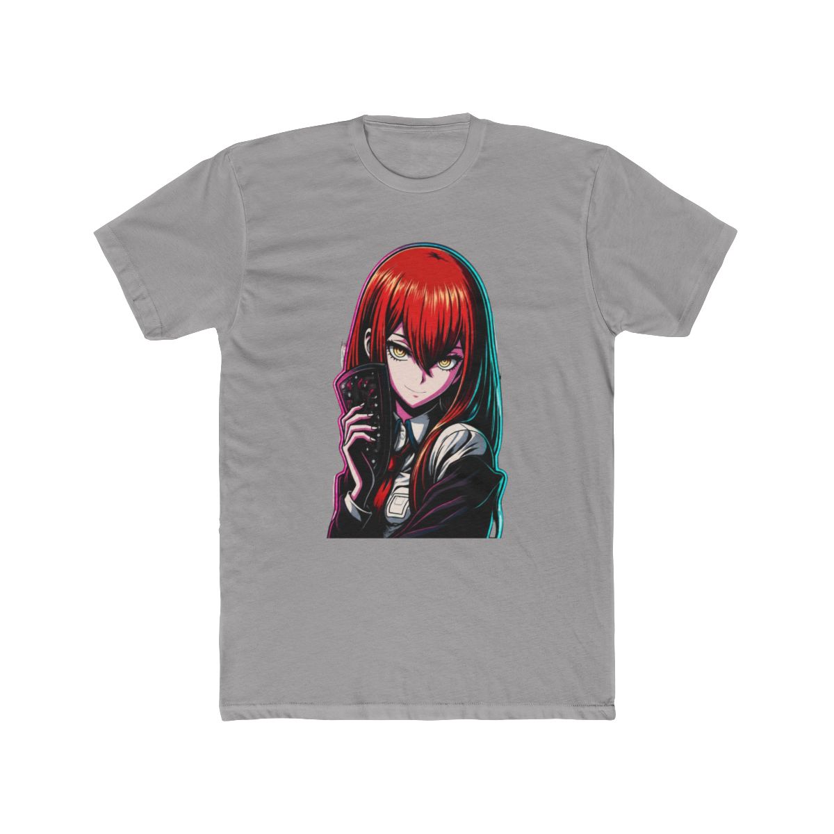 Kurisu Makise Confident Smile Fan Art T Shirt | Steins;Gate - alternate angle 2, merchandise