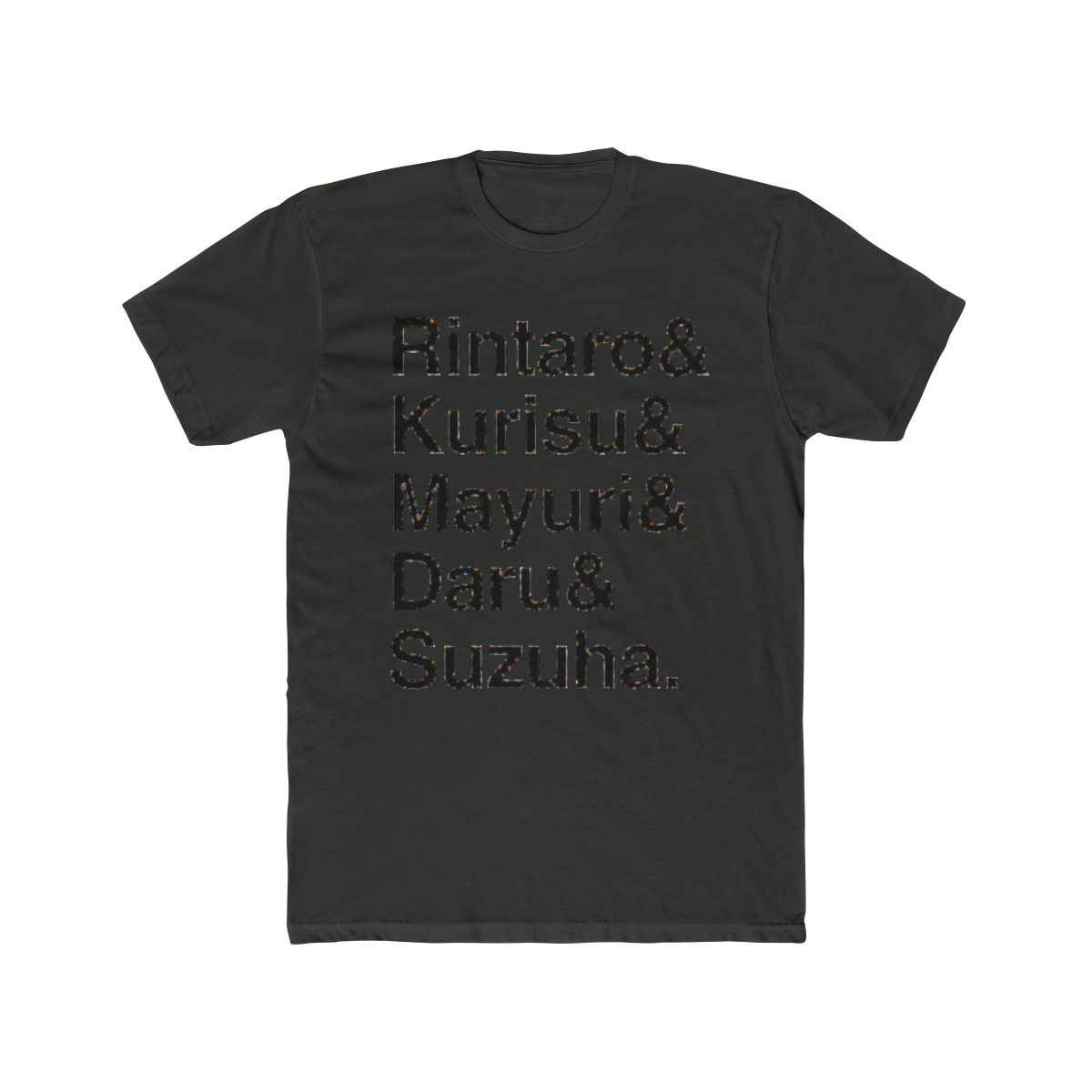 Rintaro & Kurisu & Mayuri & Daru & Suzuha T Shirt | Steins;Gate - alternate angle 5, merchandise