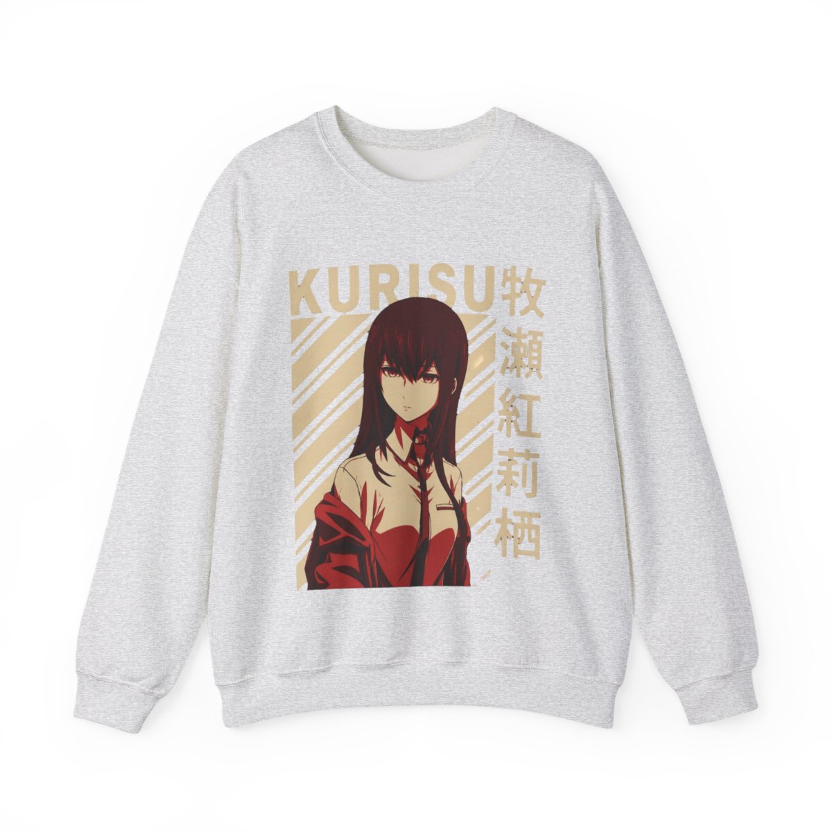 Kurisu Makise Crewneck | Steins;Gate - alternate angle 2, merchandise