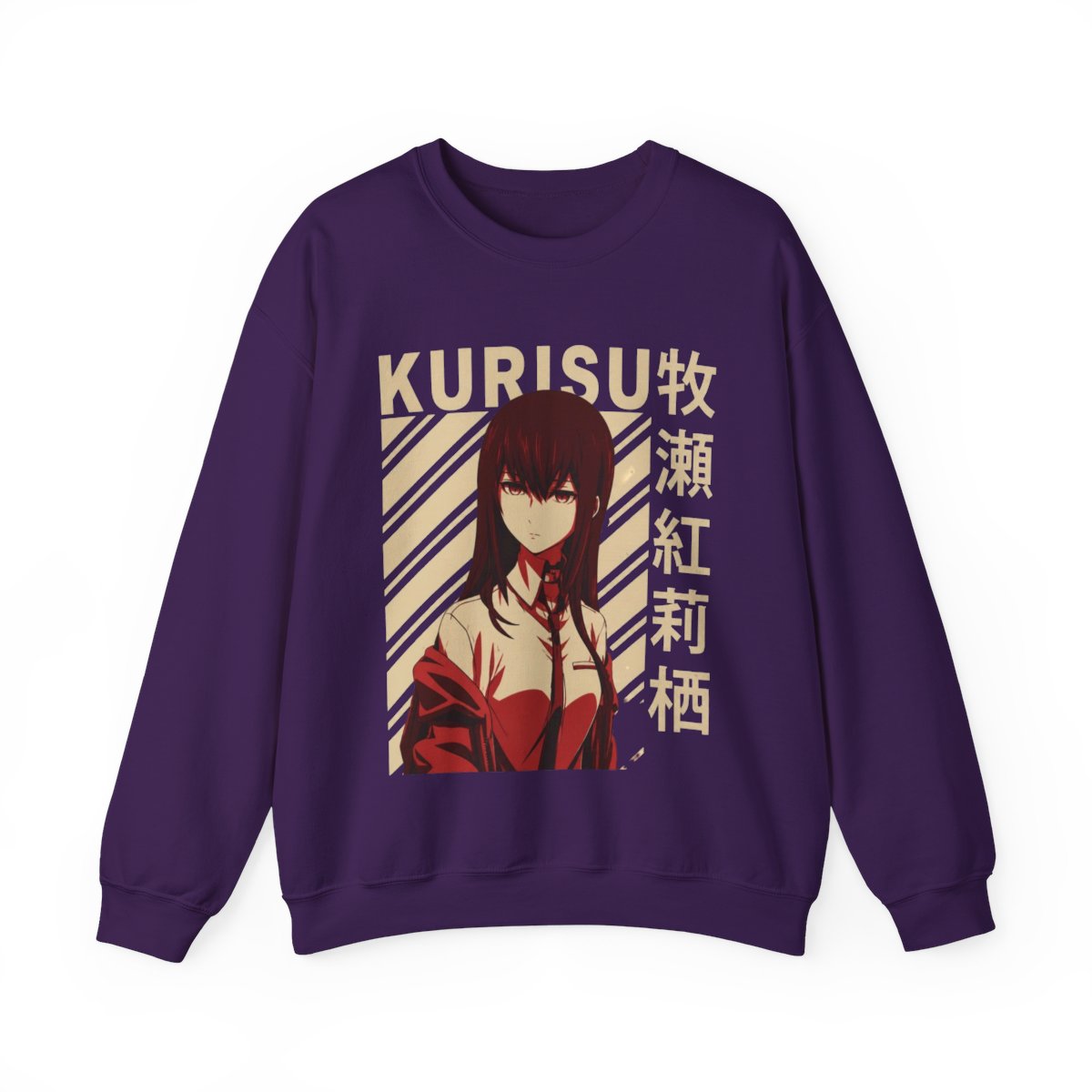 Kurisu Makise Crewneck T-Shirts | Steins;Gate - Official Sweatshirts merchandise