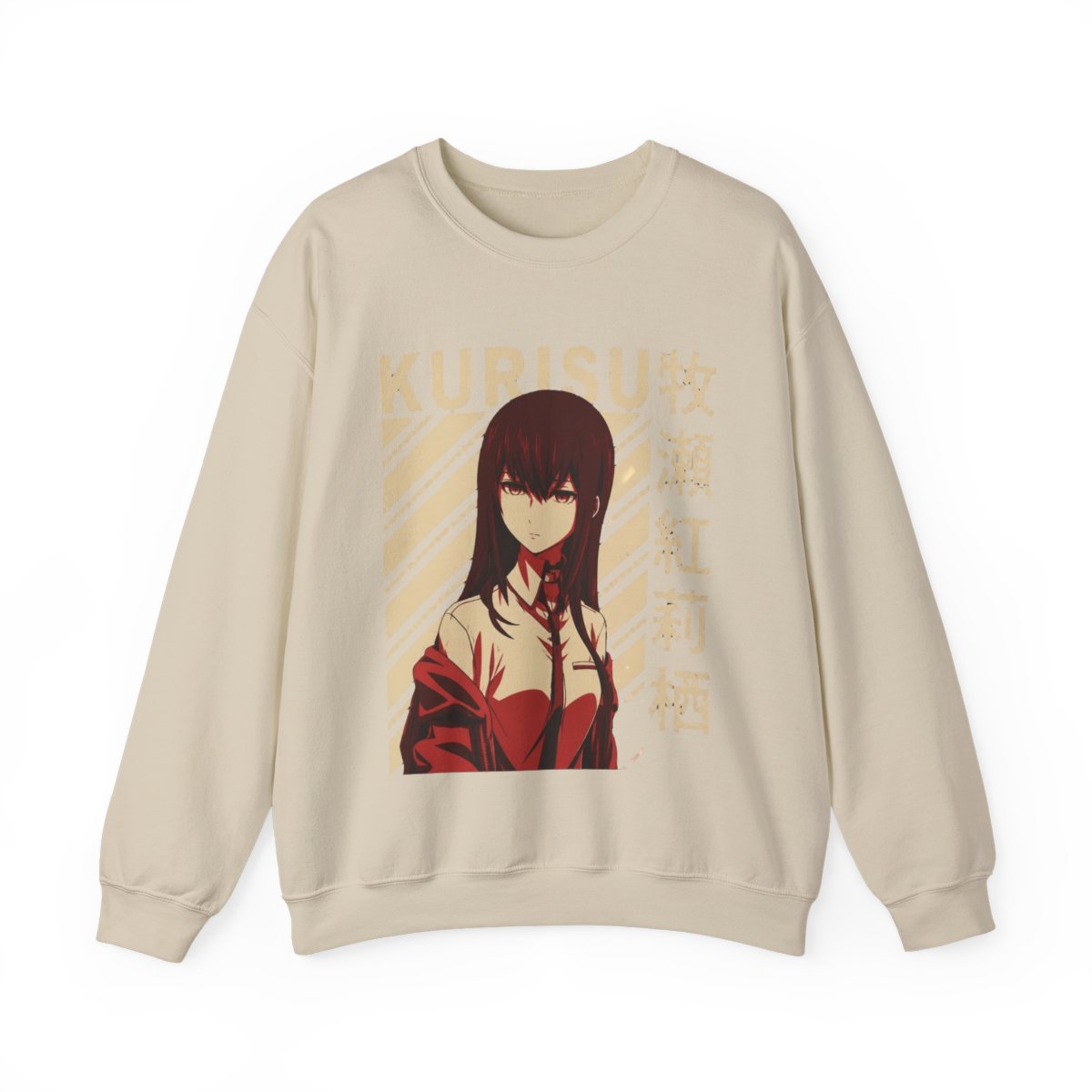 Kurisu Makise Crewneck | Steins;Gate - alternate angle 4, merchandise