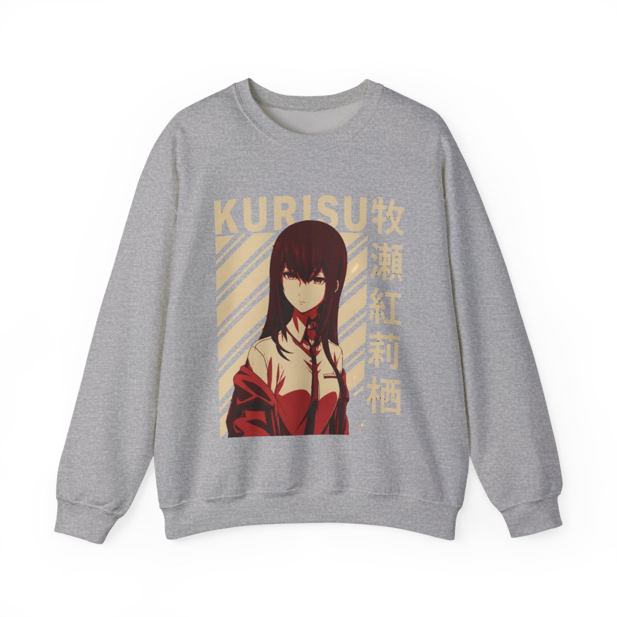 Kurisu Makise Crewneck | Steins;Gate - alternate angle 5, merchandise